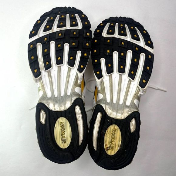 Nike Air Zoom Miller Livestrong Athletic Sneakers White Yellow Comfy Womens - Picture 9 of 10